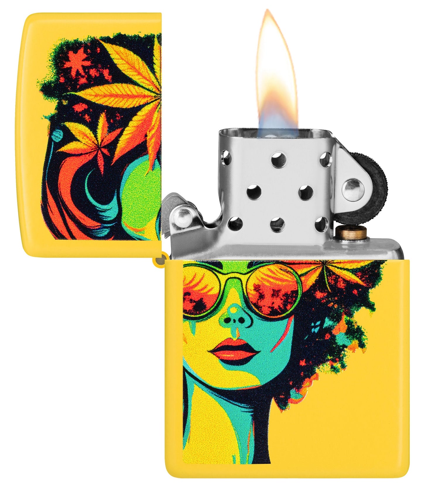 Blazing Beauty Design Windproof Lighter